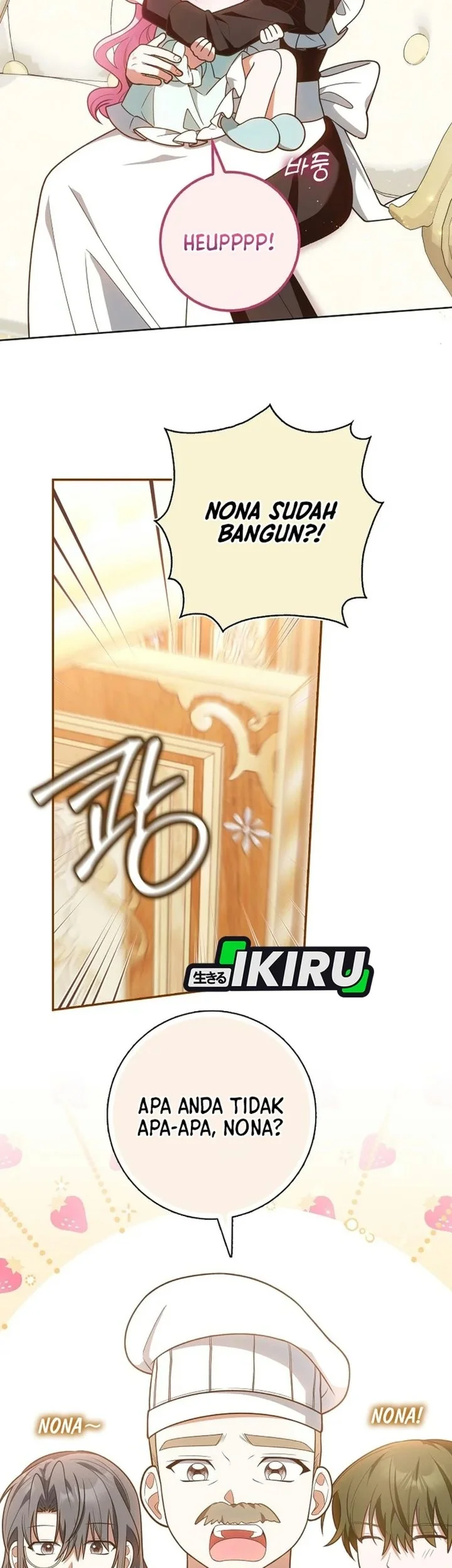 Si Bungsu di Variety Show Pengasuhan Itu Sangat Menggemaskan Chapter 38 Gambar 23