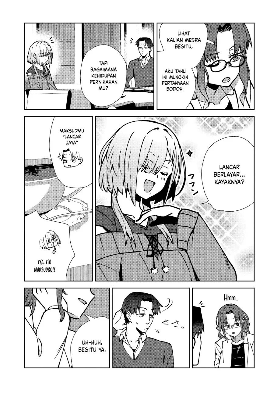 Soshiki no Shukuteki to Kekkon Shitara Mecha Amai Chapter 4 Gambar 14