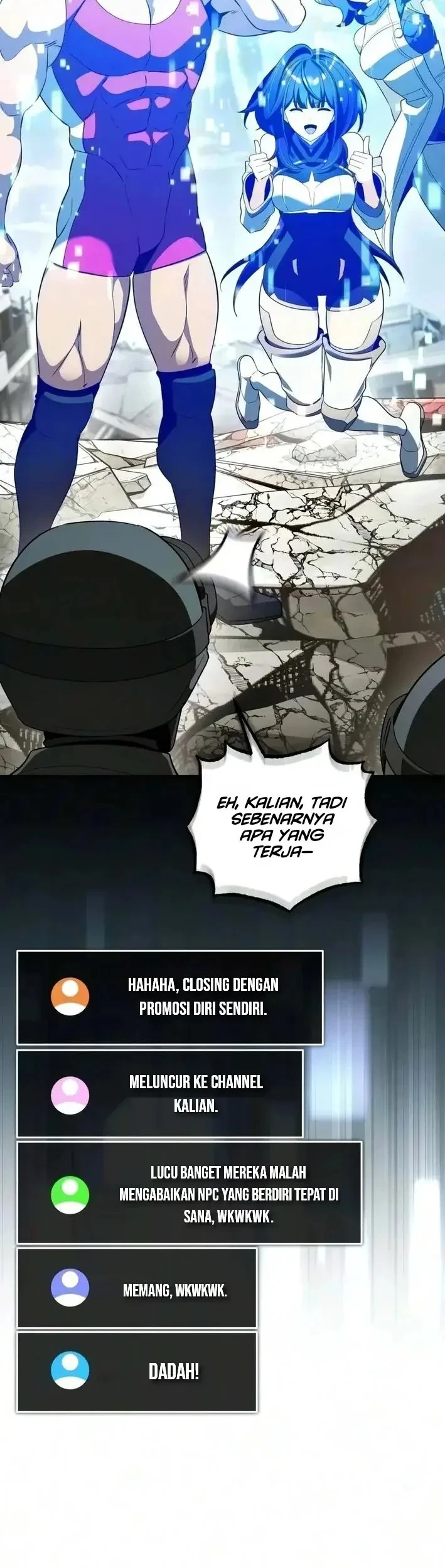 Superhuman Game Broadcast Chapter 40 Gambar 23