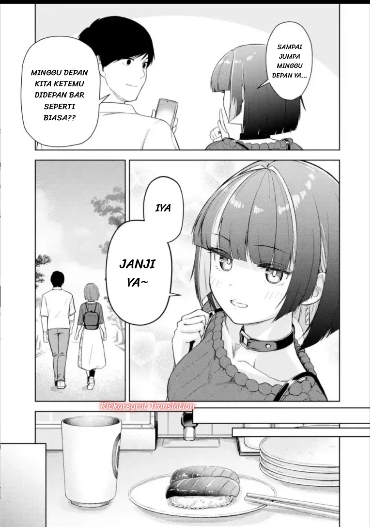 Tachi Nomi Izakaya De Kei Joshidaisei Ga Tonari Ni Kuru Hanashi Chapter 14 Gambar 11
