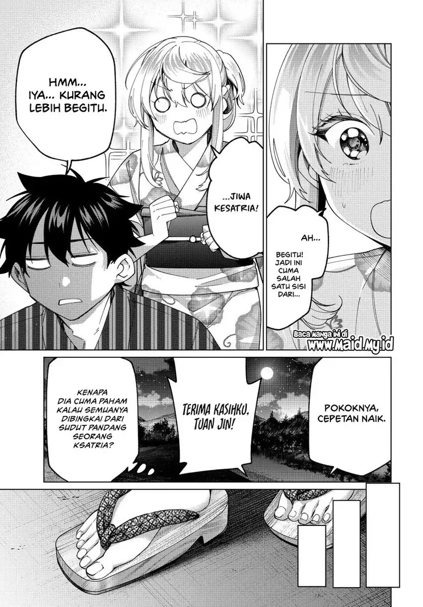 Tanbo de Hirotta Onna Kishi, Inaka de Ore no Yome da to Omowareteiru Chapter 38 Gambar 9