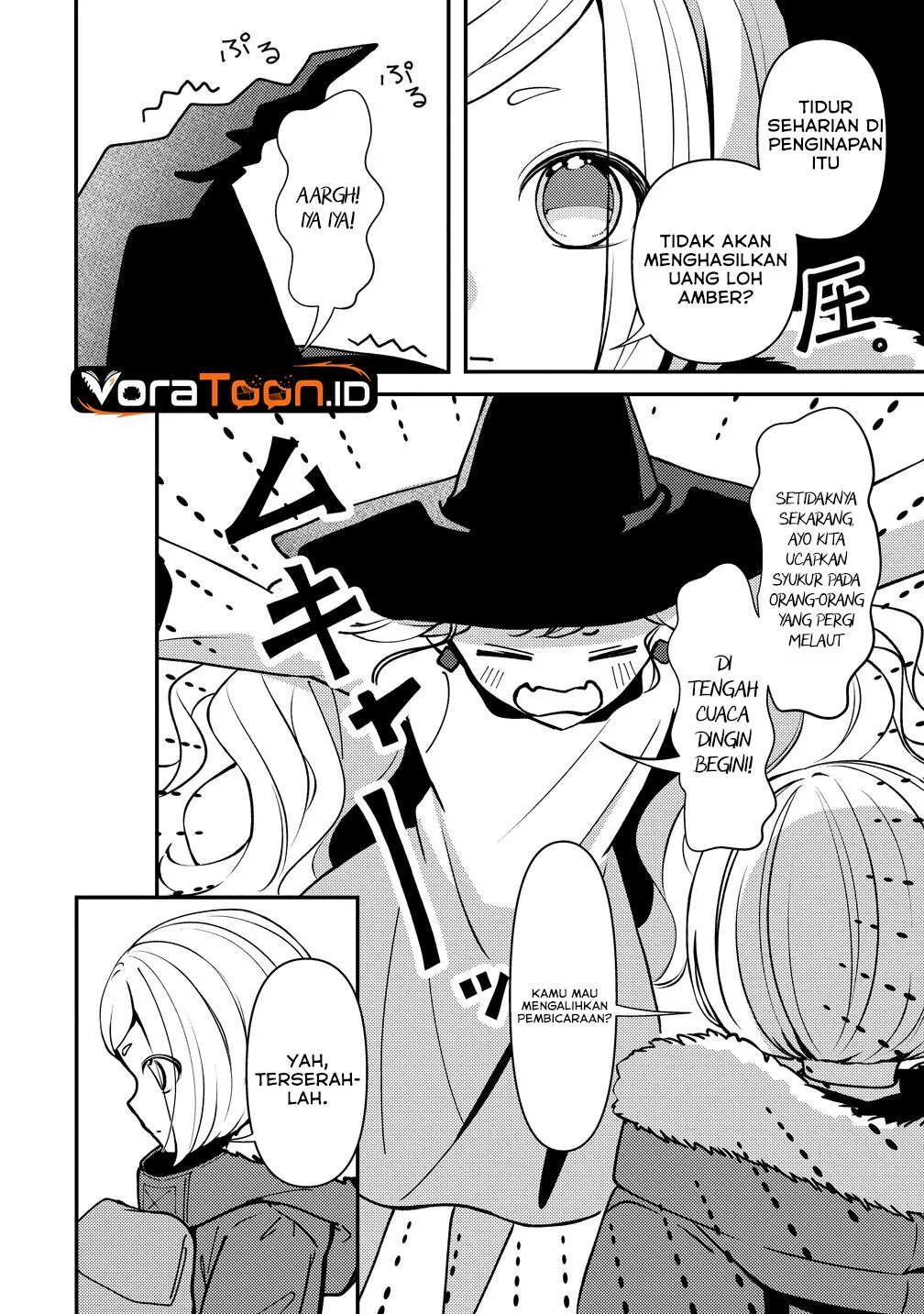 Tegami no Majo no Okuri Tabi Chapter 1 Gambar 10