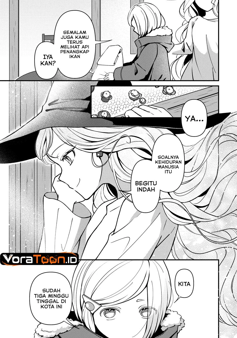 Tegami no Majo no Okuri Tabi Chapter 1 Gambar 11