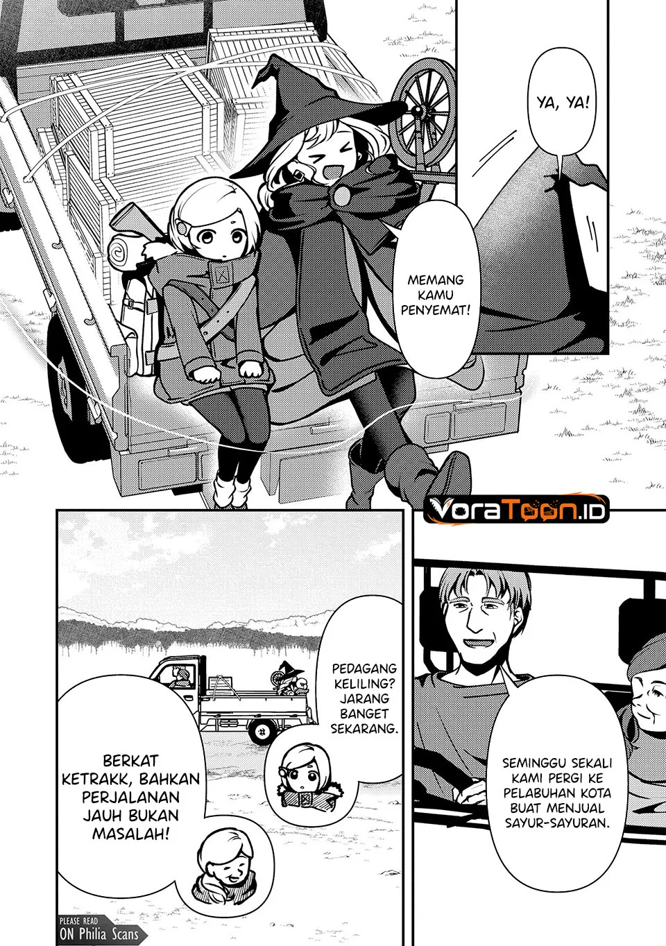 Tegami no Majo no Okuri Tabi Chapter 2 Gambar 13