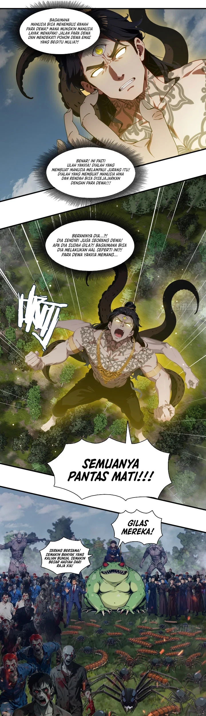The Evil God Descends, I Own Great Hell Chapter 112 Gambar 8