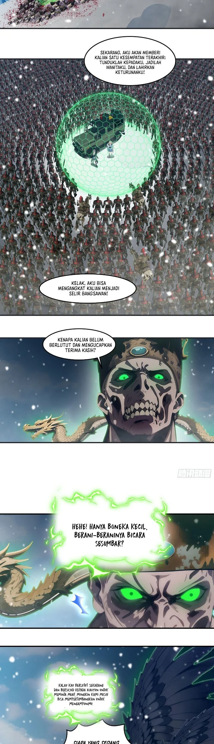 The Evil God Descends, I Own Great Hell Chapter 129 Gambar 7