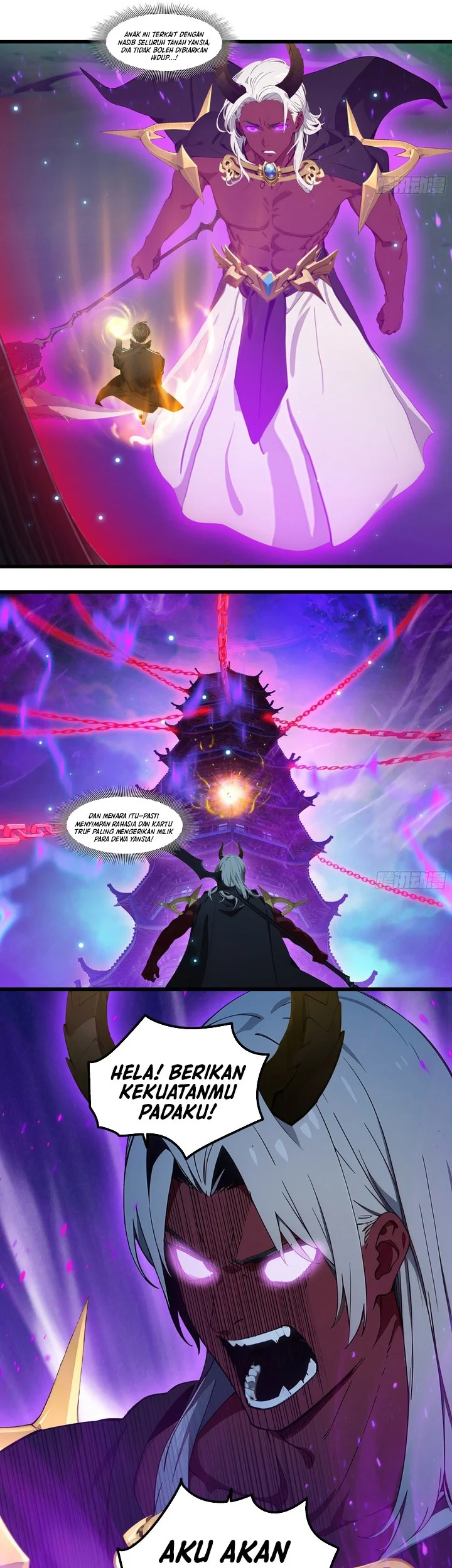 The Evil God Descends, I Own Great Hell Chapter 96 Gambar 7
