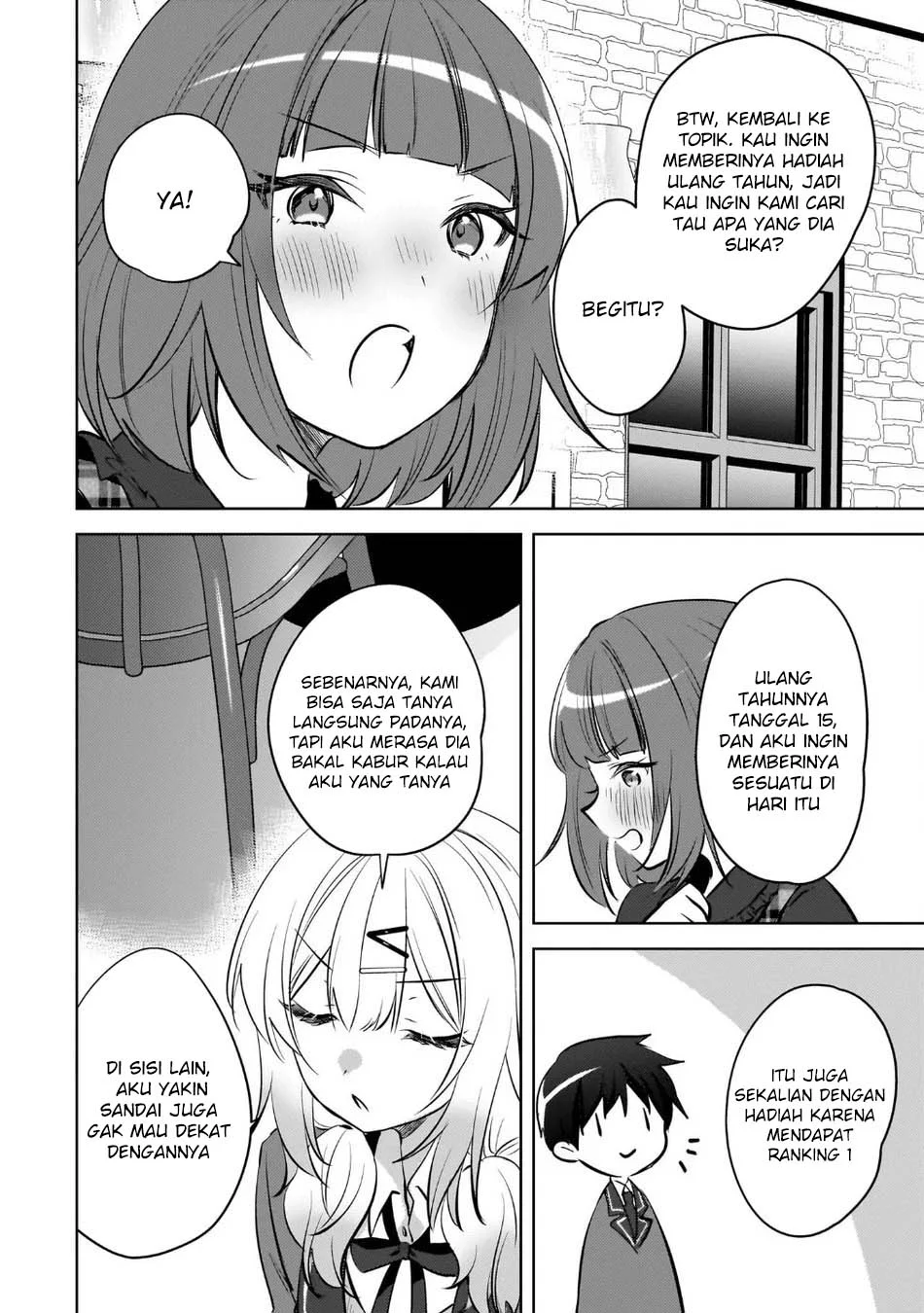 The Gal Sitting Behind Me Likes Me -Maybe I’m Screwed Already- Chapter 23 Gambar 10