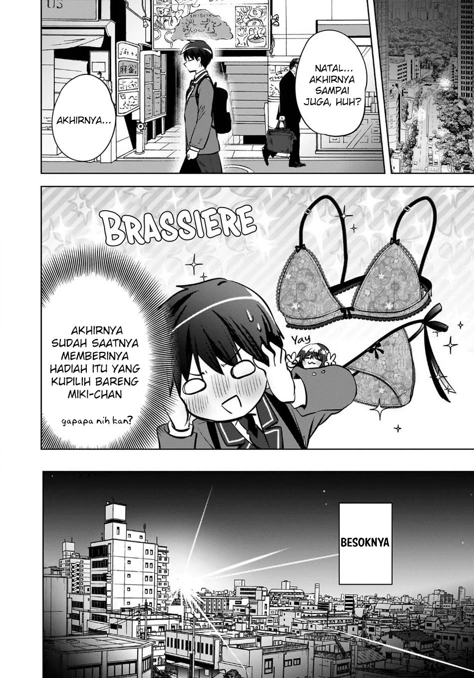 The Gal Sitting Behind Me Likes Me -Maybe I’m Screwed Already- Chapter 25 Gambar 10