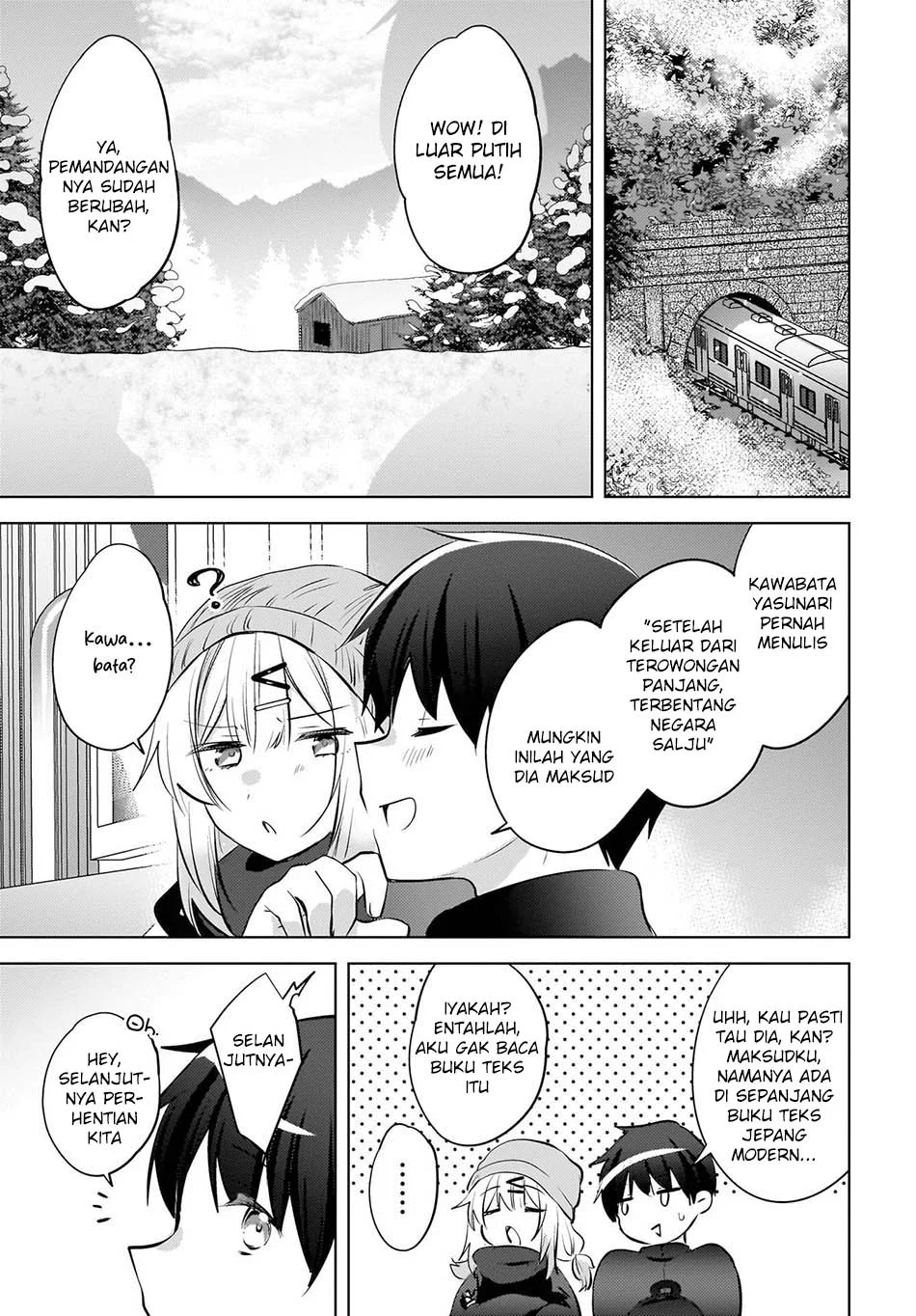 The Gal Sitting Behind Me Likes Me -Maybe I’m Screwed Already- Chapter 28 Gambar 7