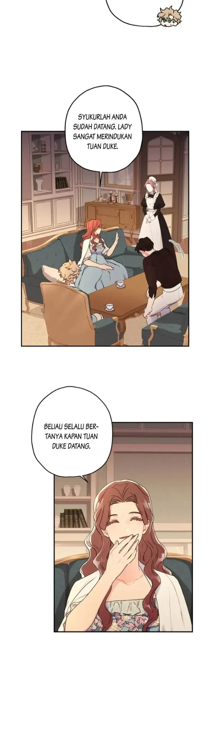 The Male Lead's Little Lion Daughter Chapter 60 Gambar 16