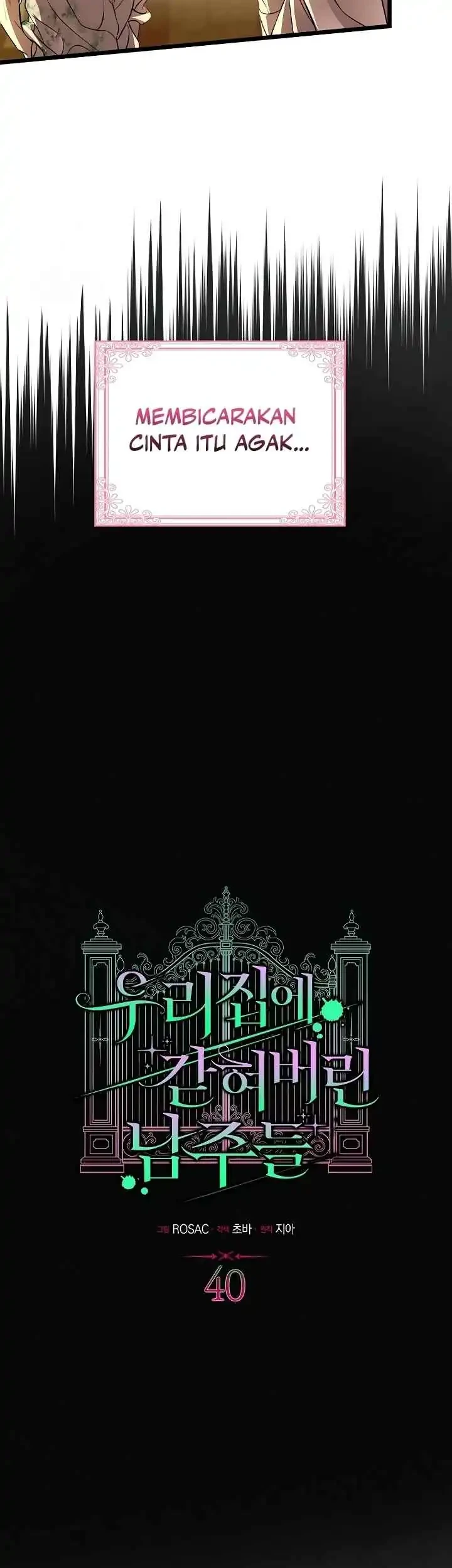 The Male Leads Are Trapped in My House Chapter 40 Gambar 16