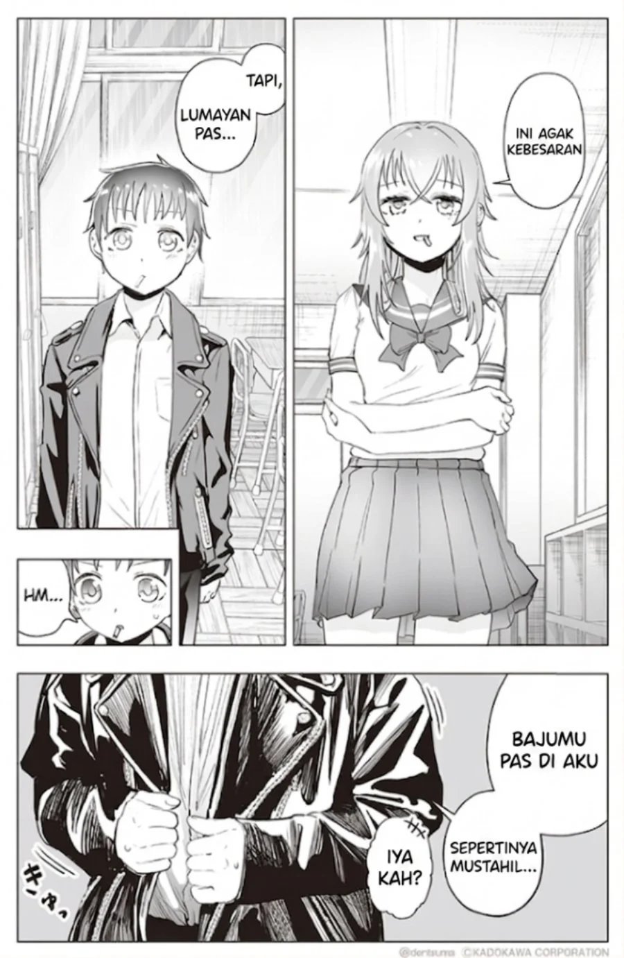 The Many Weaknesses of Ayaka the Yankee JK Chapter 22 Gambar 7