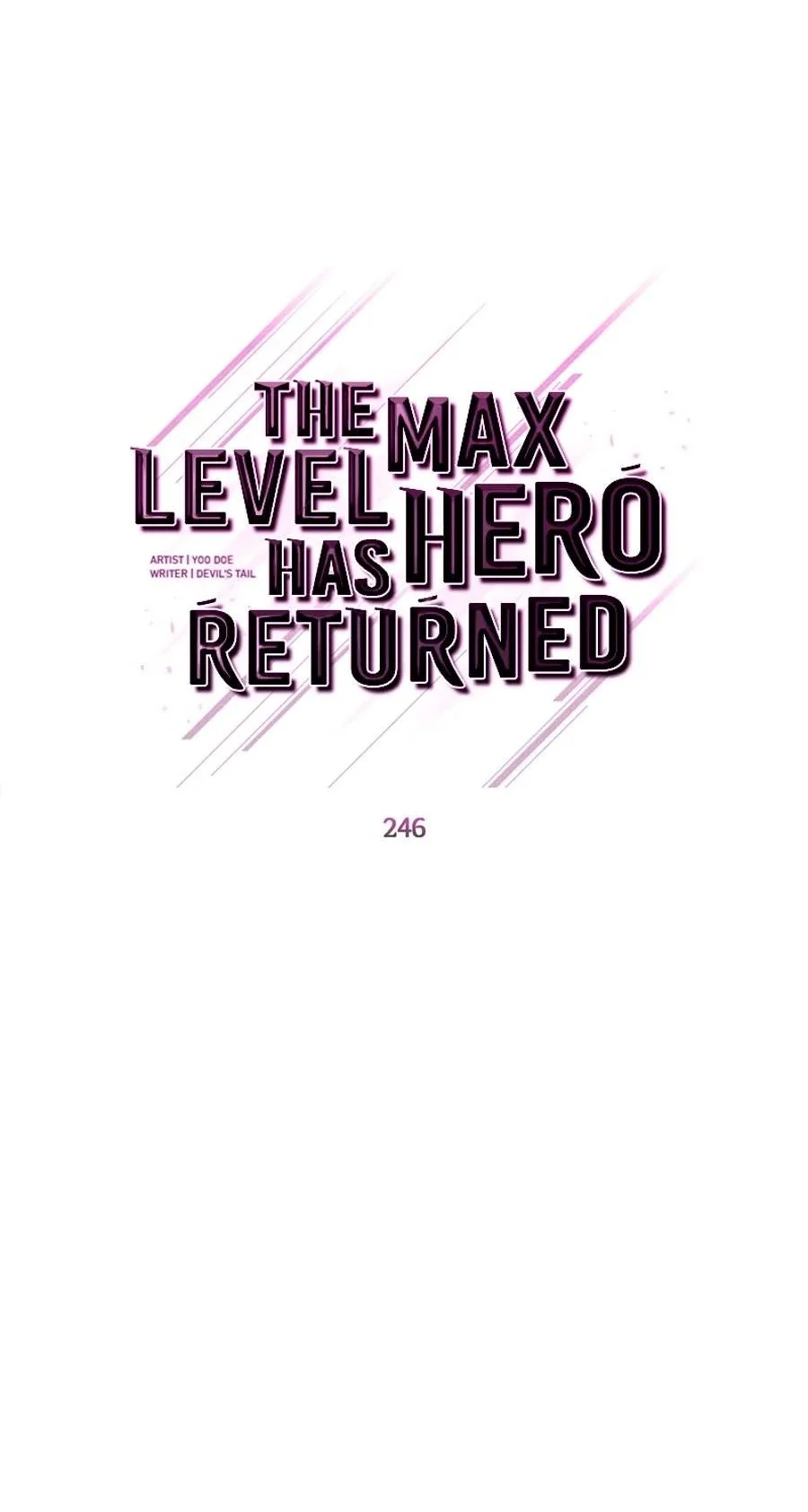 The MAX leveled hero will return! Chapter 246 Gambar 20