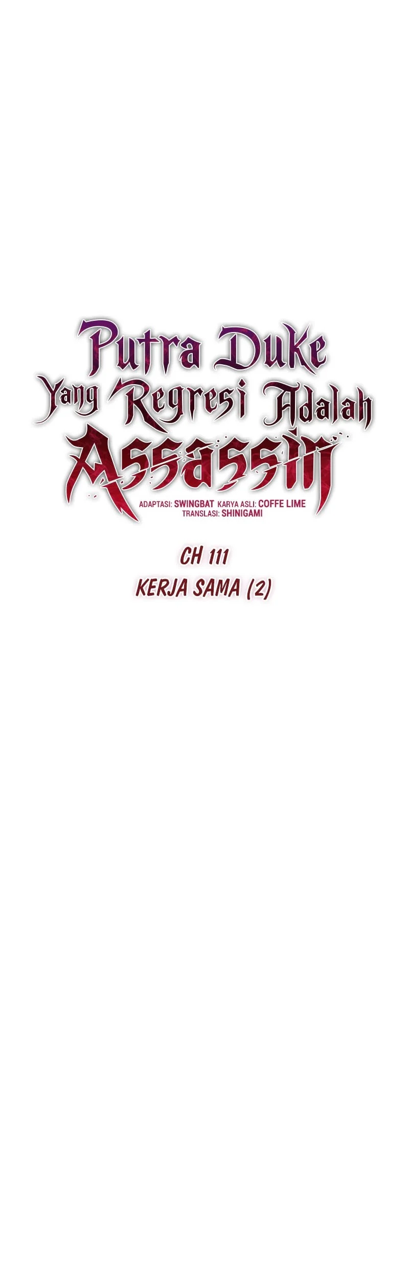 The Regressed Son Of A Duke Is An Assassin Chapter 111 Gambar 25