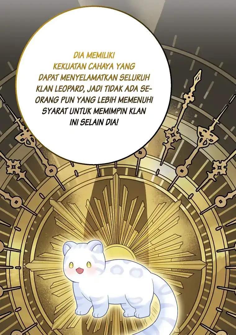 The Snow Leopard Baby of the Black Leopard Family Chapter 44 Gambar 39