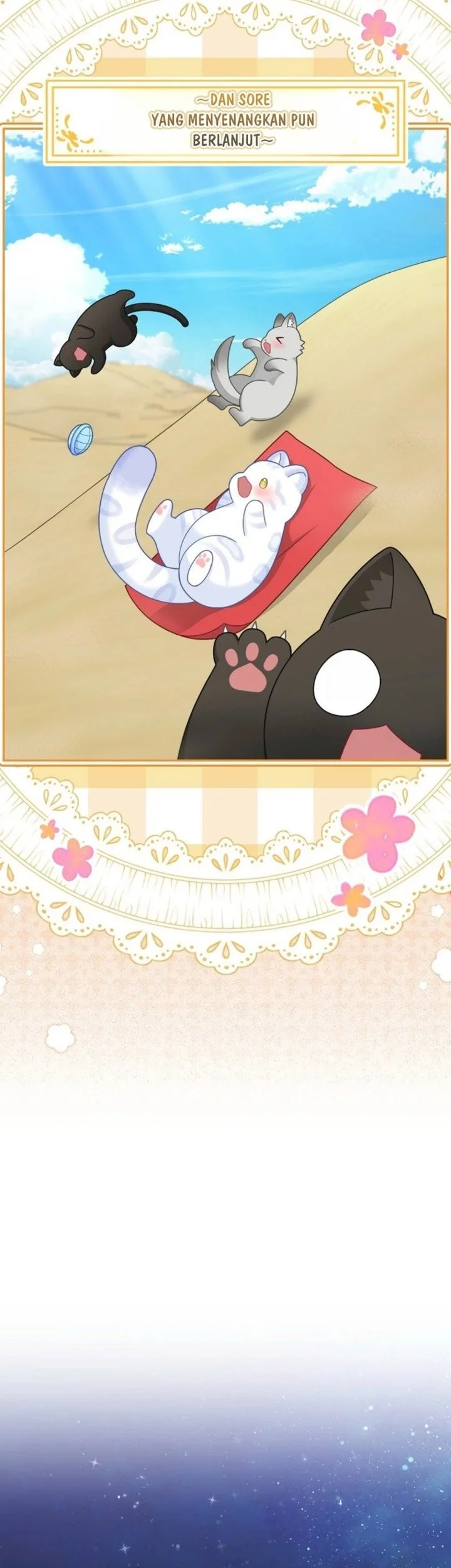 The Snow Leopard Baby of the Black Leopard Family Chapter 80 Gambar 24