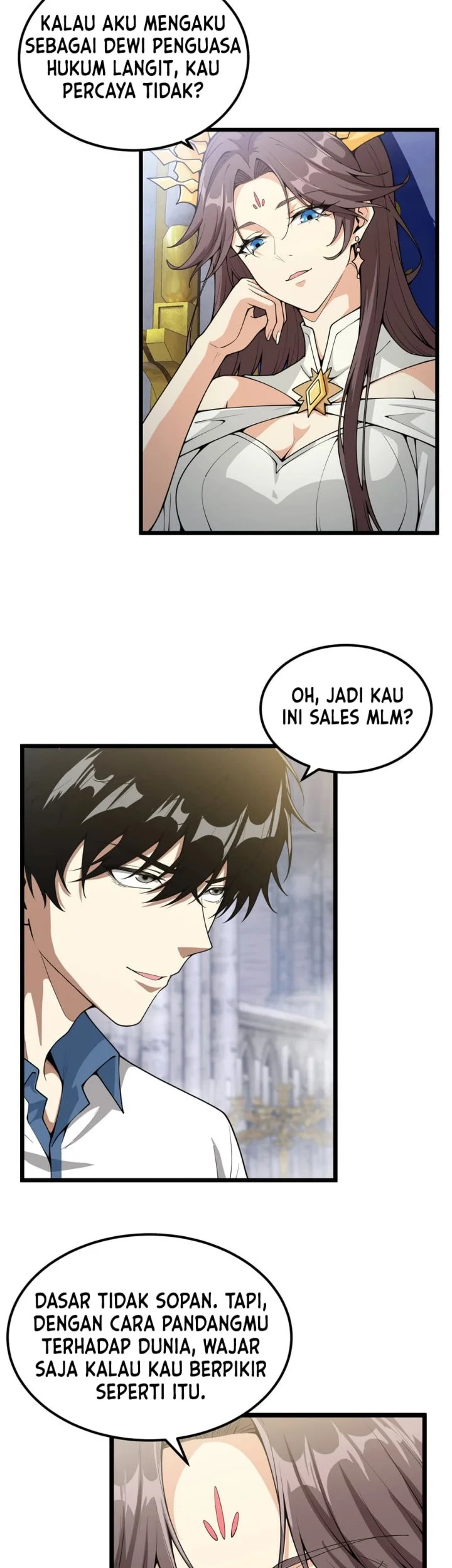 The Strongest Priest: There's Nothing Wrong with Wielding a Hammer, Right? Chapter 1 Gambar 14