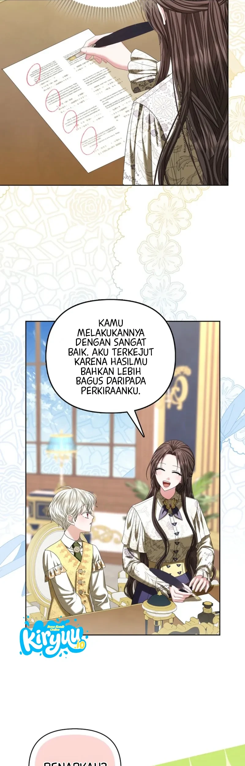 The Terminally Ill Lady Fakes a Job with the Villain Family Chapter 10 Gambar 21