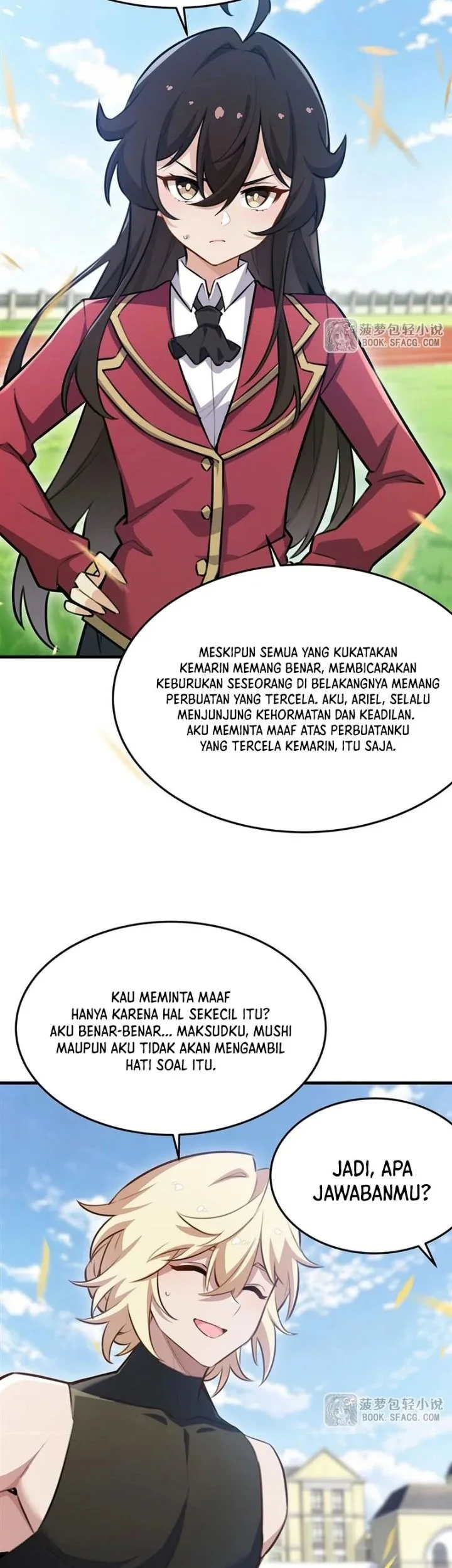 The Yellow-haired Villain in Female Main Character’s Novel wants Happiness Chapter 84 Gambar 13