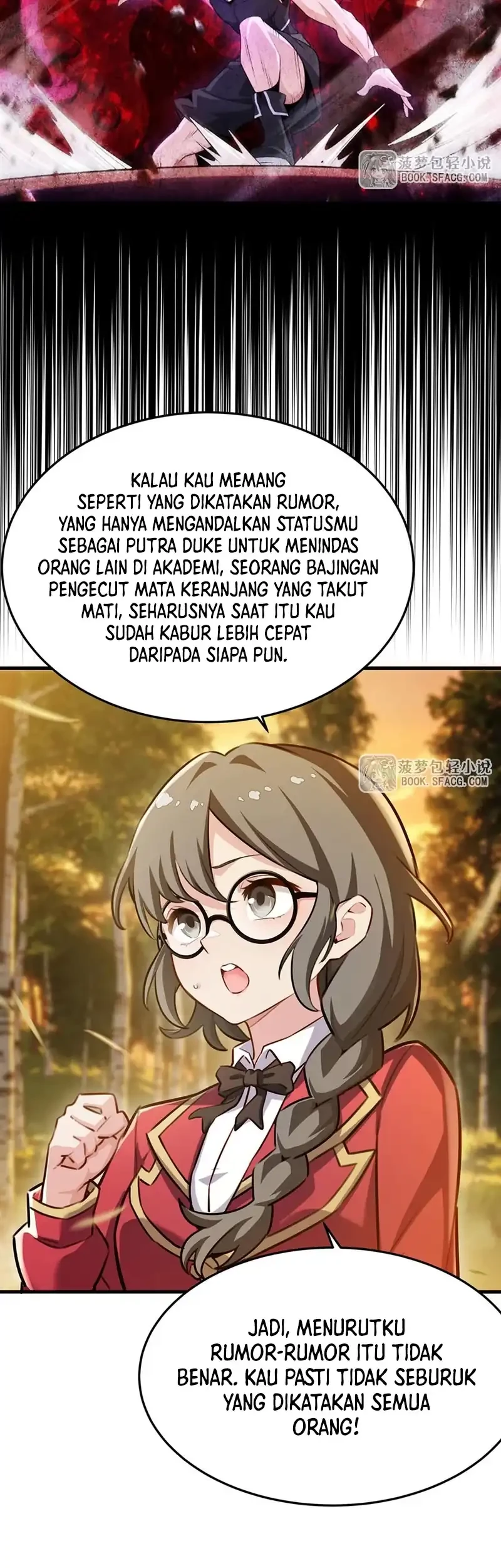 The Yellow-haired Villain in Female Main Character’s Novel wants Happiness Chapter 85 Gambar 11