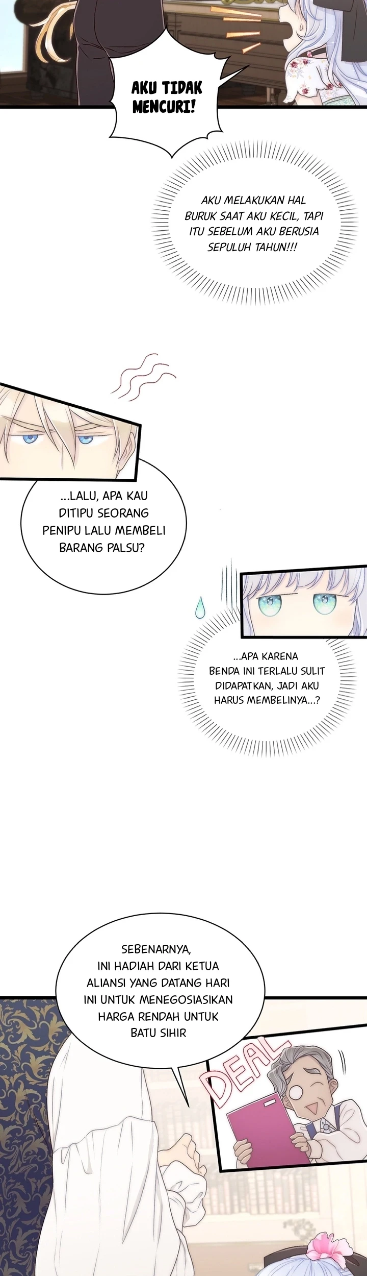 The Youngest Child of the Family Is Preventing the World From Ending Chapter 17 Gambar 15
