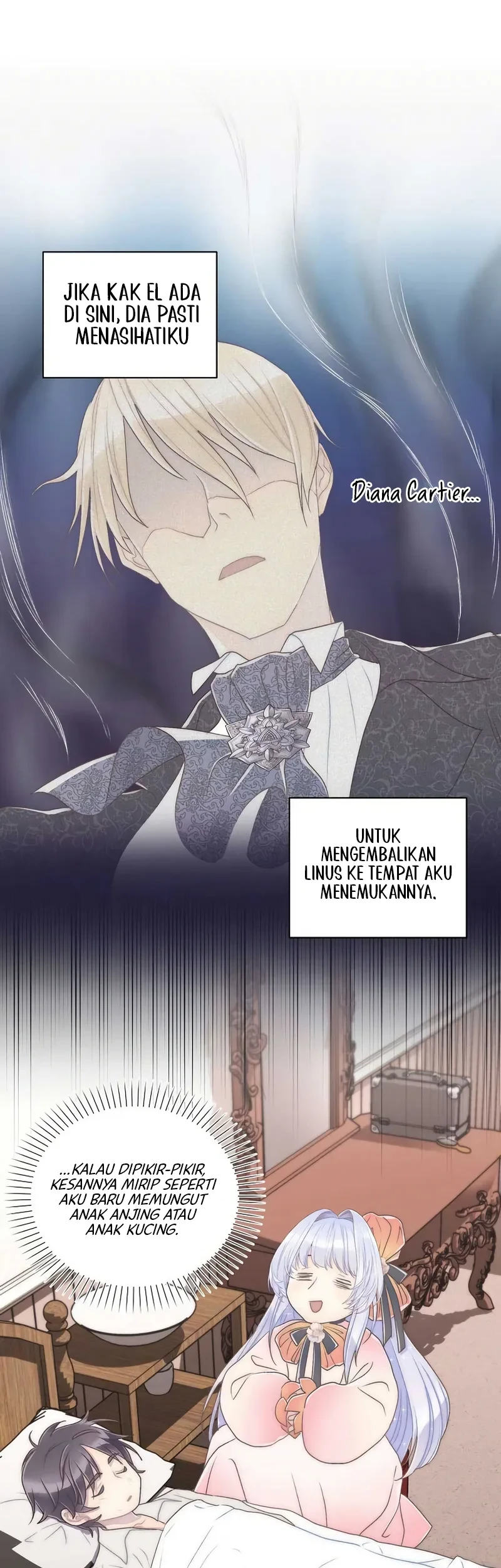 The Youngest Child of the Family Is Preventing the World From Ending Chapter 8 Gambar 23
