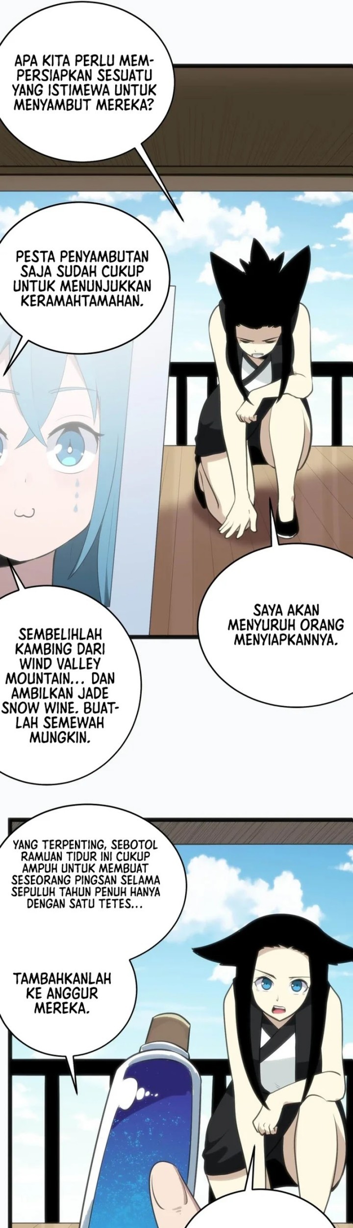 This Saint Has A Showdown Chapter 77 halaman 10