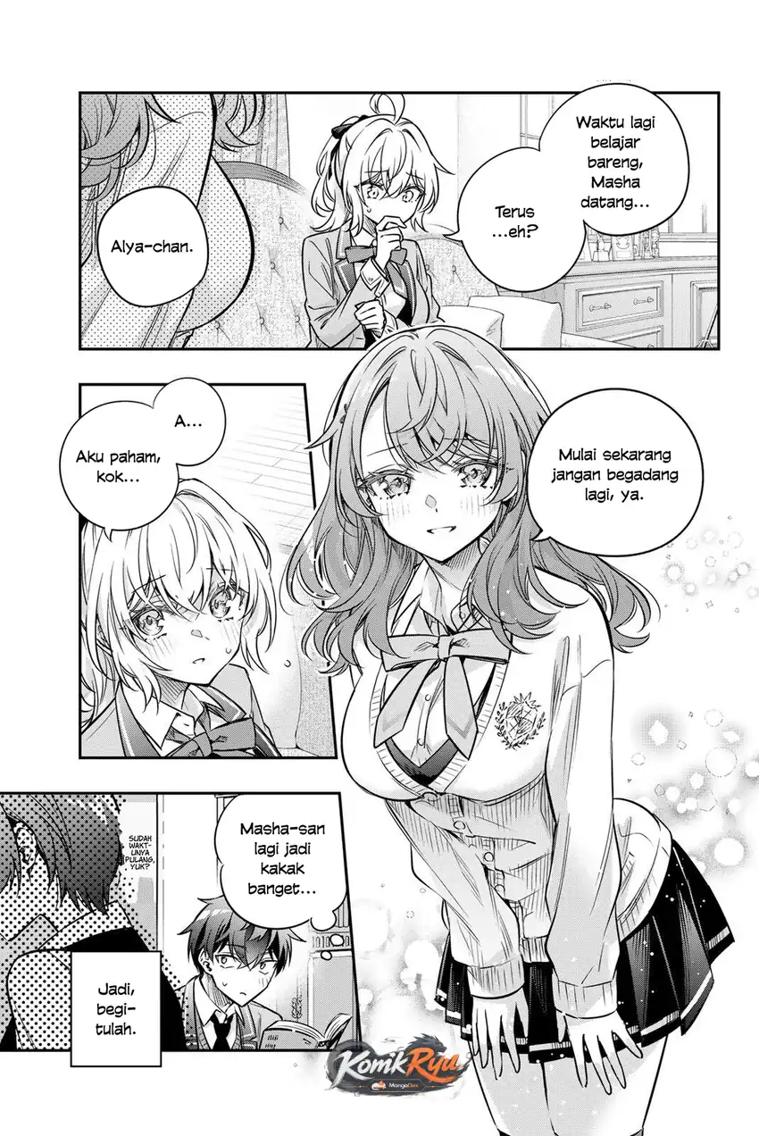 Tokidoki Bosotto Roshiago de Dereru Tonari no Alya-san Chapter 81 Gambar 7