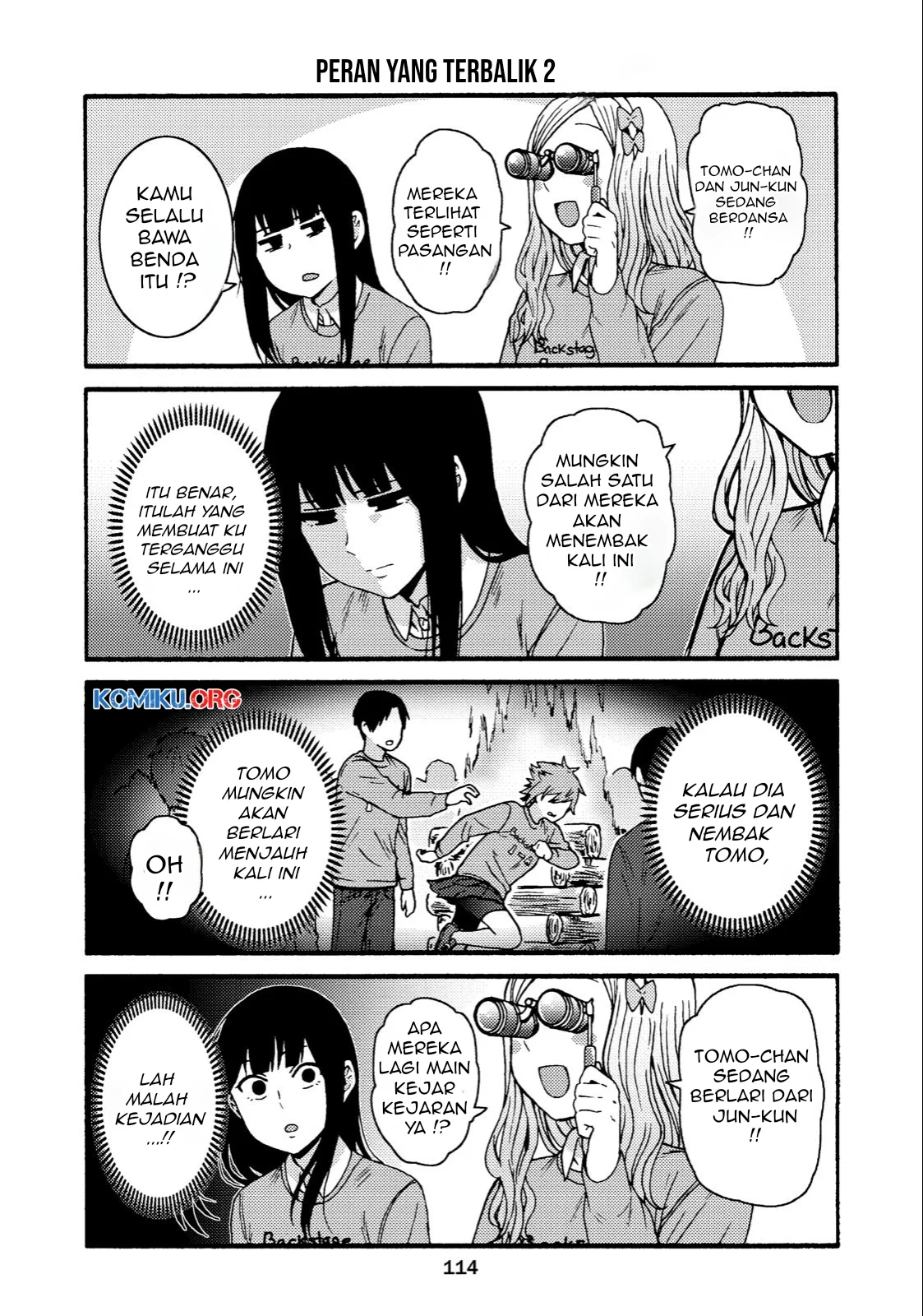 Tomo-chan wa Onnanoko! Chapter 821 Gambar 7