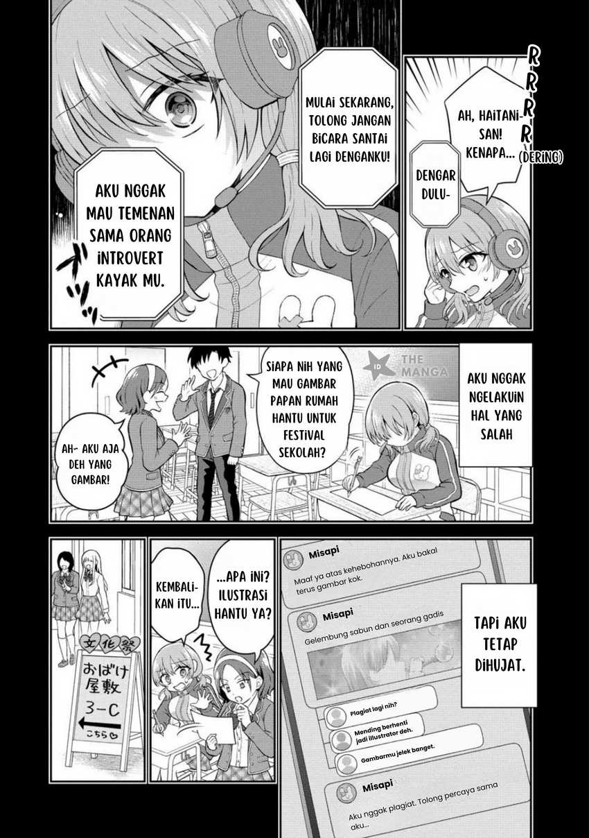 Tonari no Seki no Inkya Joshi ga Oshi Utaite Datta – Ore no Kyoku wo Uttatekure! Chapter 9.1 Gambar 7