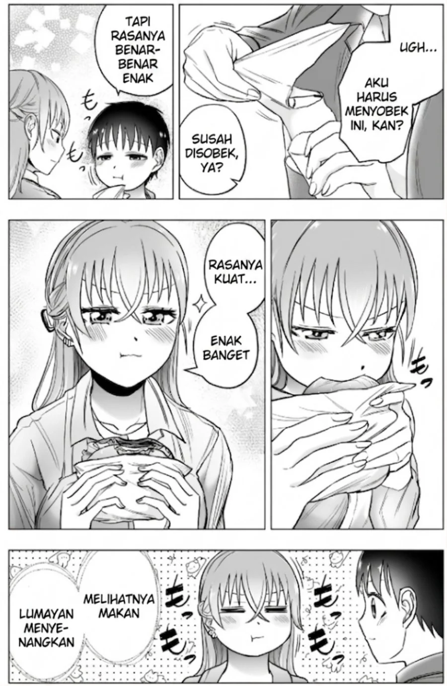 Tonari no Seki no Yankee JK no Jakuten Chapter 38 Gambar 7