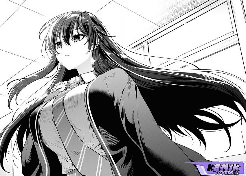 Tonari no Seki no Yankee Shimizu-san ga Kami o Kuroku Sometekita Chapter 1 - Halaman 12