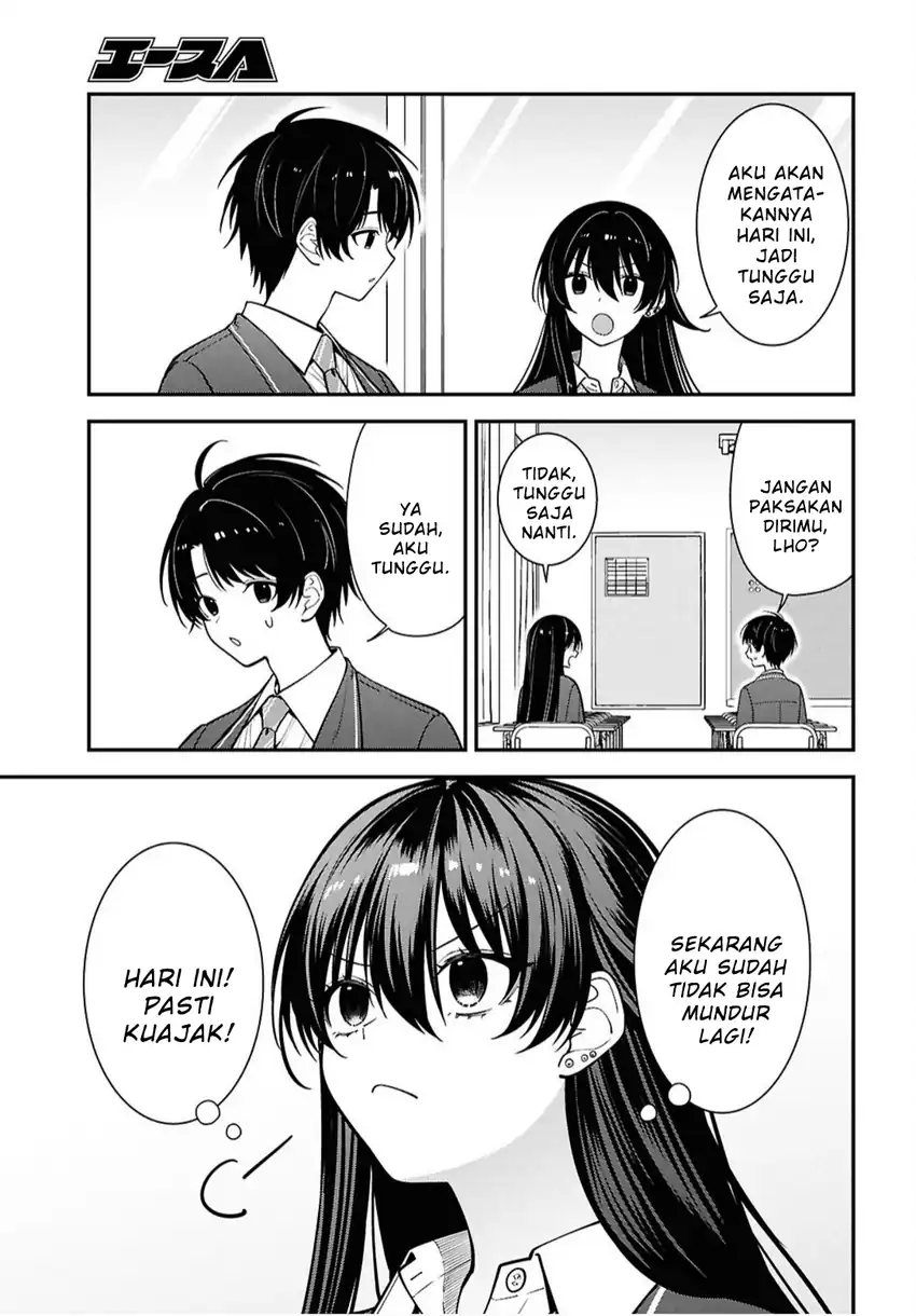 Tonari no Seki no Yankee Shimizu-san ga Kami o Kuroku Sometekita Chapter 17 - Halaman 11
