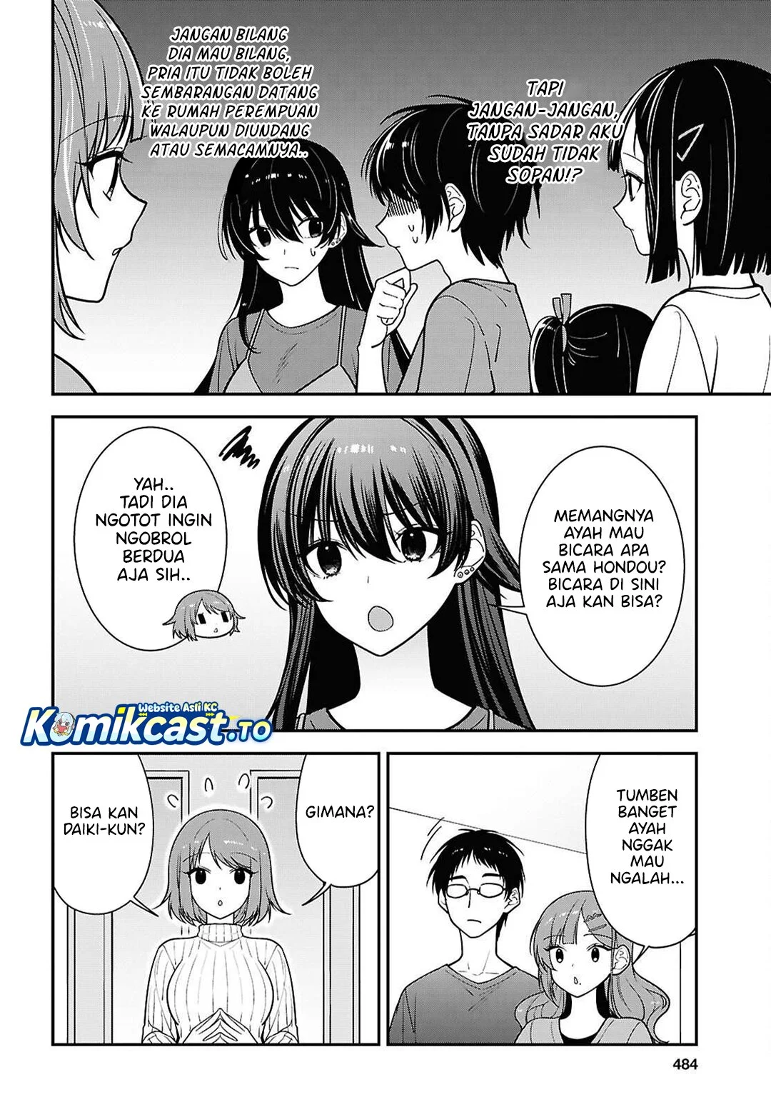 Tonari no Seki no Yankee Shimizu-san ga Kami o Kuroku Sometekita Chapter 18 - Halaman 11