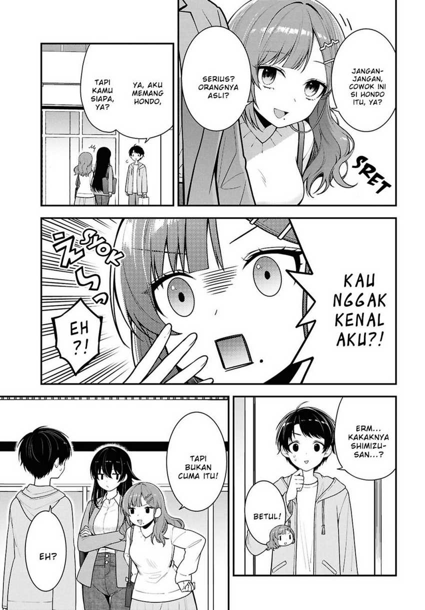 Tonari no Seki no Yankee Shimizu-san ga Kami o Kuroku Sometekita Chapter 5 - Halaman 11