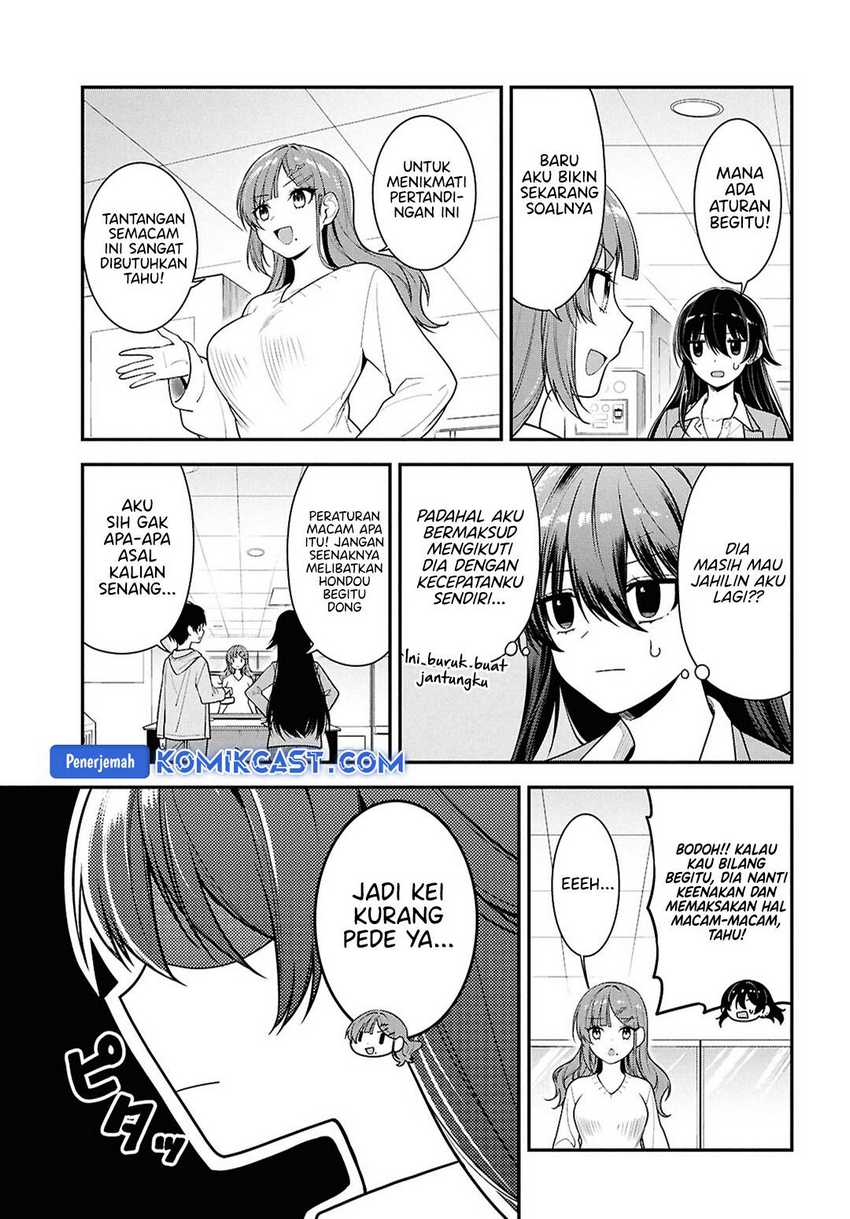 Tonari no Seki no Yankee Shimizu-san ga Kami o Kuroku Sometekita Chapter 7 - Halaman 12
