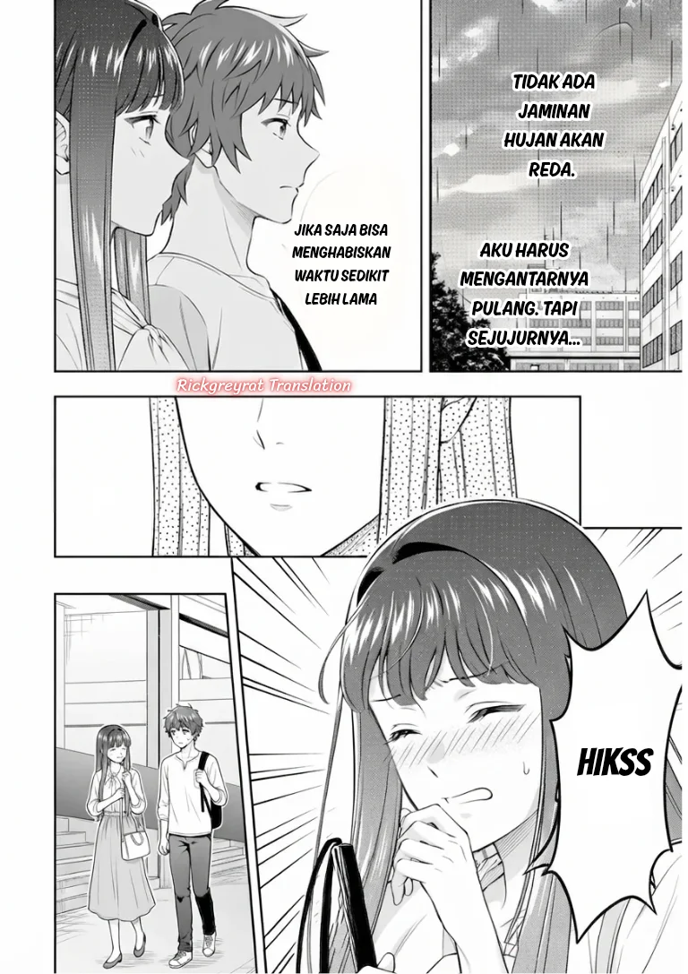Toumei na Yoru ni Kakeru-kun to, Me ni Mienai Koi wo Shita. Chapter 6 Gambar 18