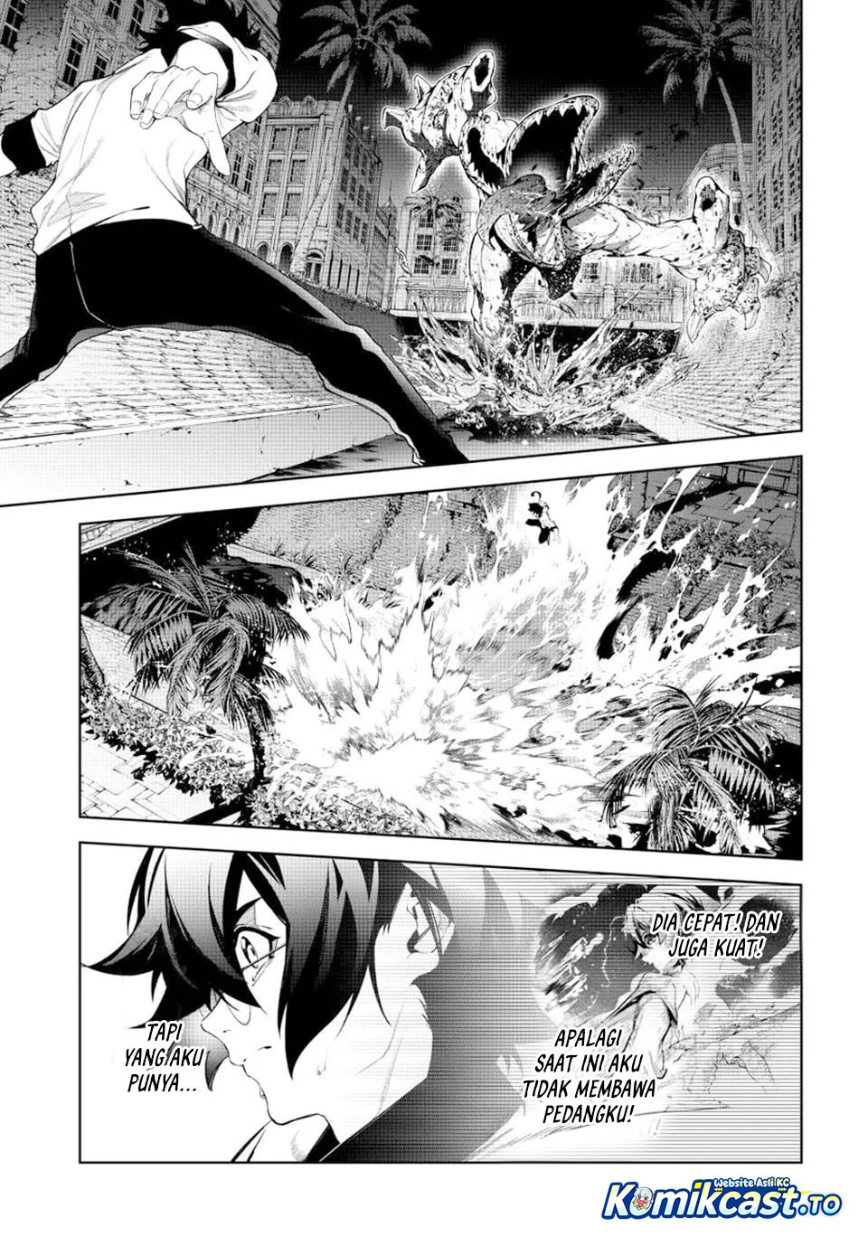 Tsue to Tsurugi no Wistoria Chapter 67 Gambar 13