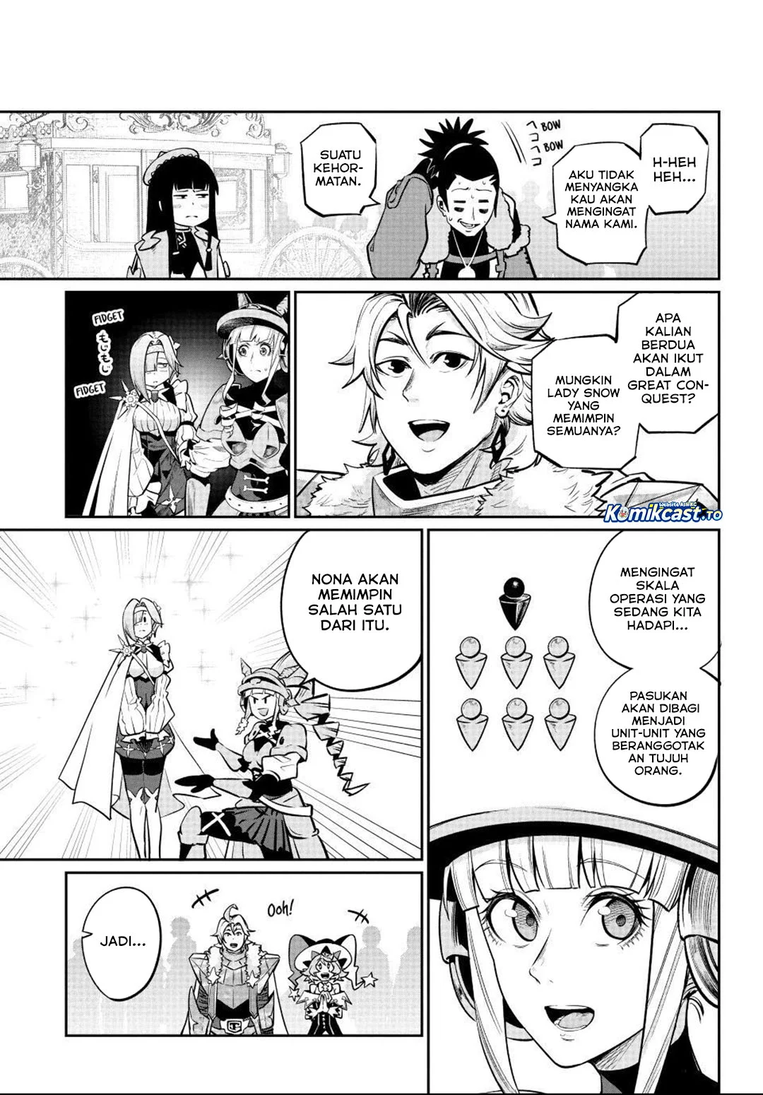 Tsuihou Sareta Tenshou Juu Kishi wa Game Chishiki de Musou Suru Chapter 168 Gambar 7
