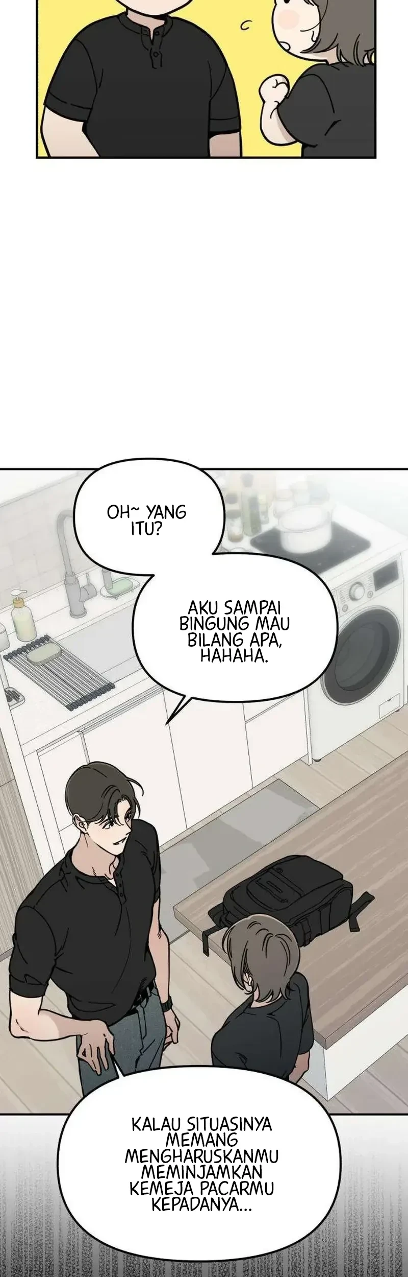 Unofficial Campus Couple Chapter 7 Gambar 24