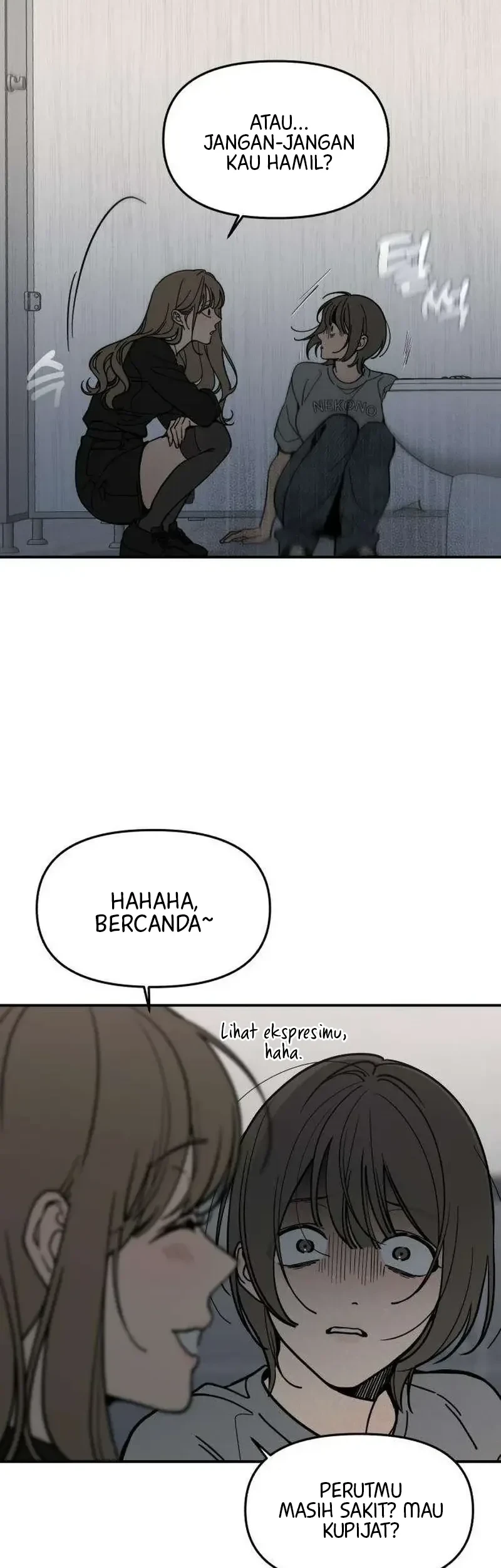 Unofficial Campus Couple Chapter 9 Gambar 16