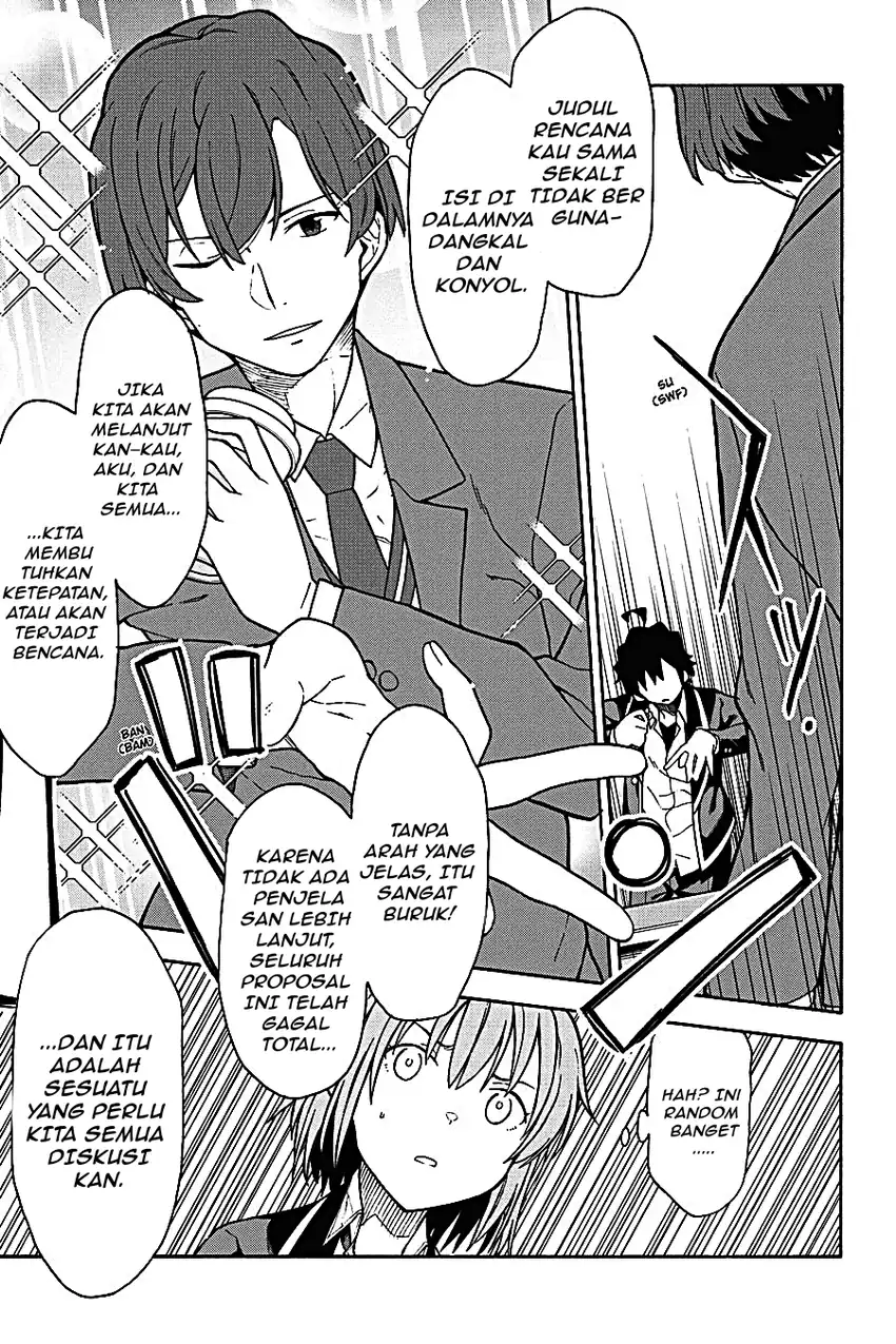 Yahari Ore no Seishun Love Come wa Machigatteiru @comic Chapter 100 Gambar 11