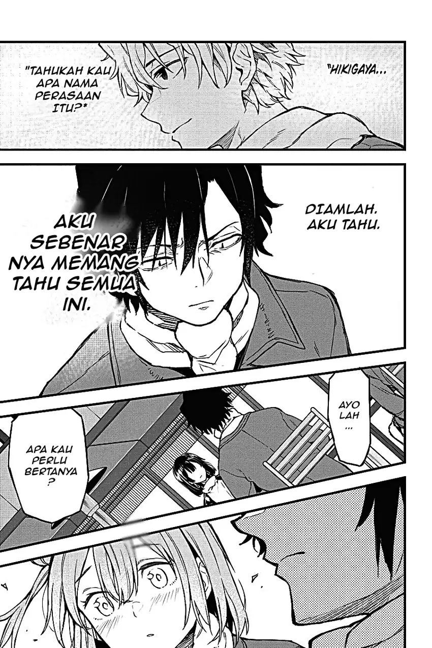 Yahari Ore no Seishun Love Come wa Machigatteiru @comic Chapter 101 Gambar 9