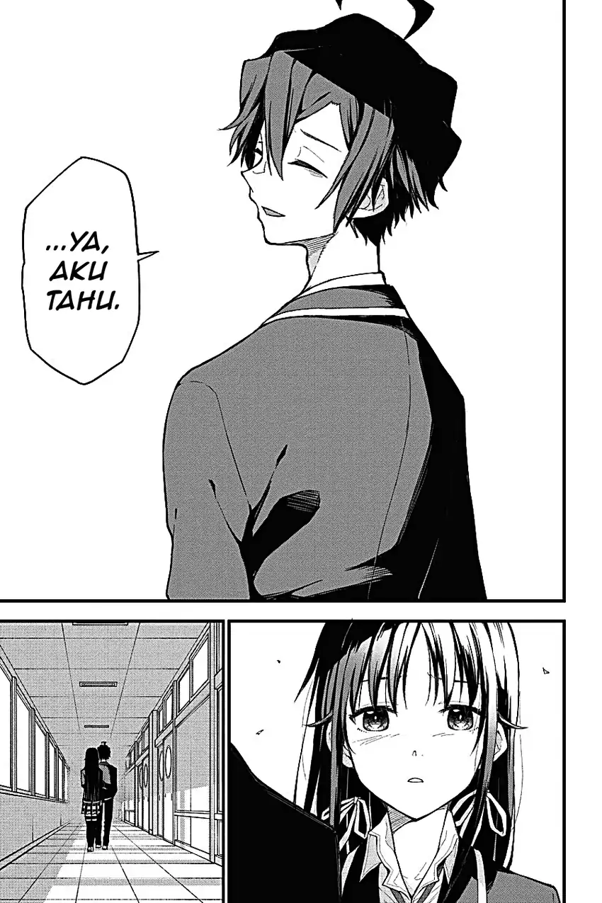 Yahari Ore no Seishun Love Come wa Machigatteiru @comic Chapter 108 Gambar 22