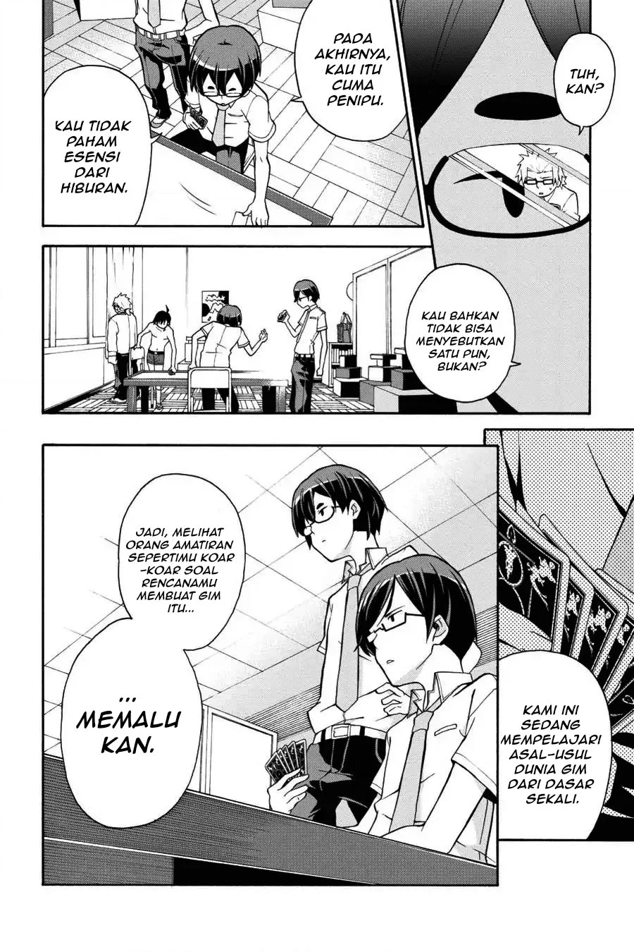 Yahari Ore no Seishun Love Come wa Machigatteiru @comic Chapter 19 Gambar 10