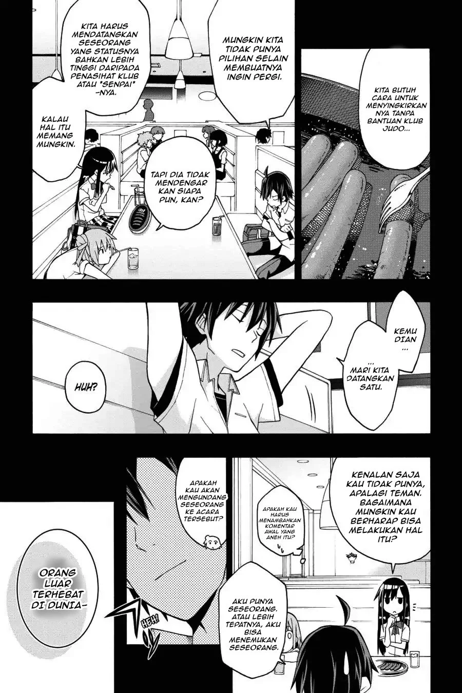 Yahari Ore no Seishun Love Come wa Machigatteiru @comic Chapter 21 Gambar 11