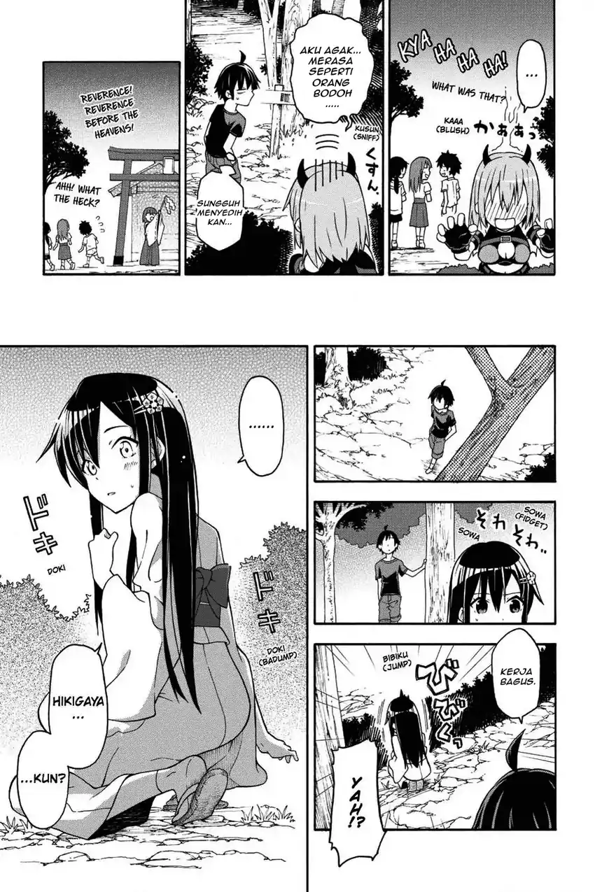 Yahari Ore no Seishun Love Come wa Machigatteiru @comic Chapter 27 Gambar 10