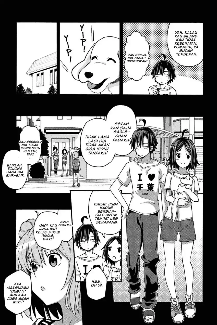 Yahari Ore no Seishun Love Come wa Machigatteiru @comic Chapter 29 Gambar 9