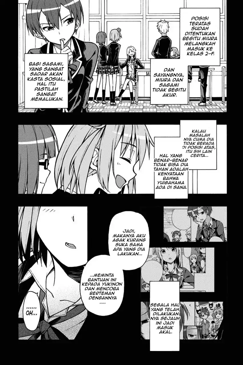 Yahari Ore no Seishun Love Come wa Machigatteiru @comic Chapter 36 Gambar 9